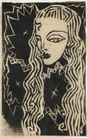 Grabado En Madera Hamerschlag - Portrait