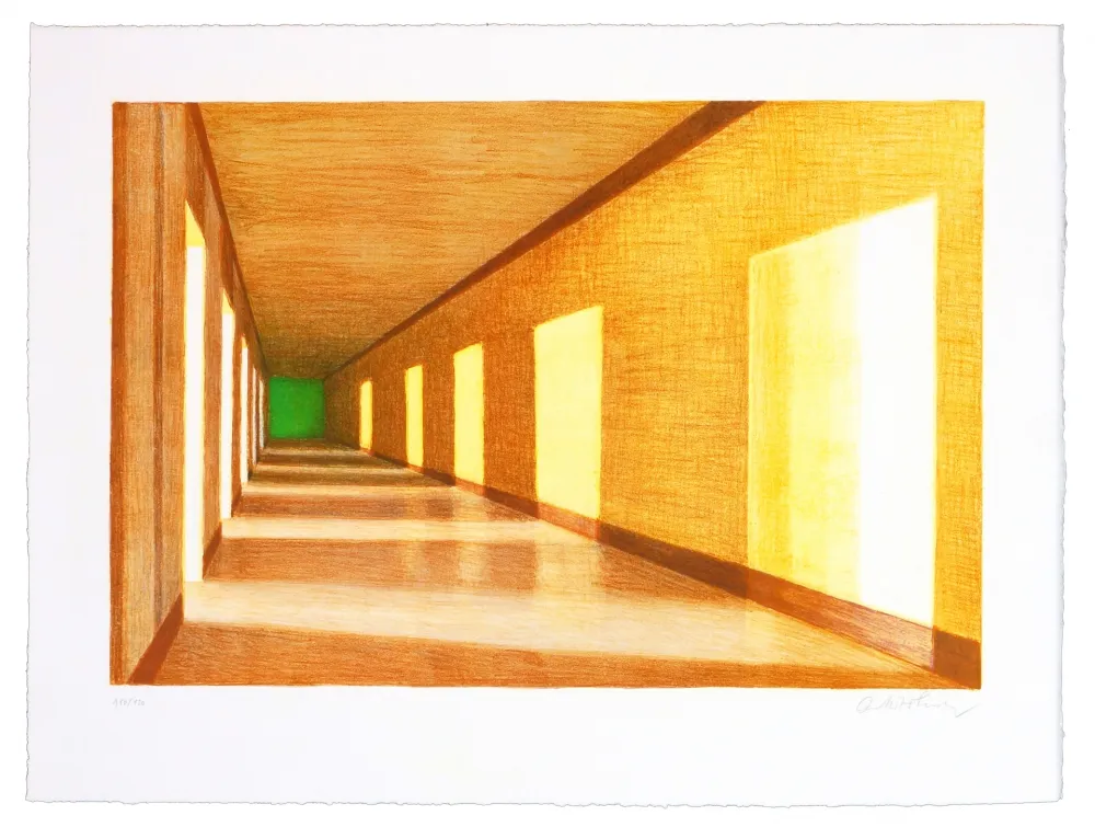 Litografía Harboe Flensburg - Sans Titre