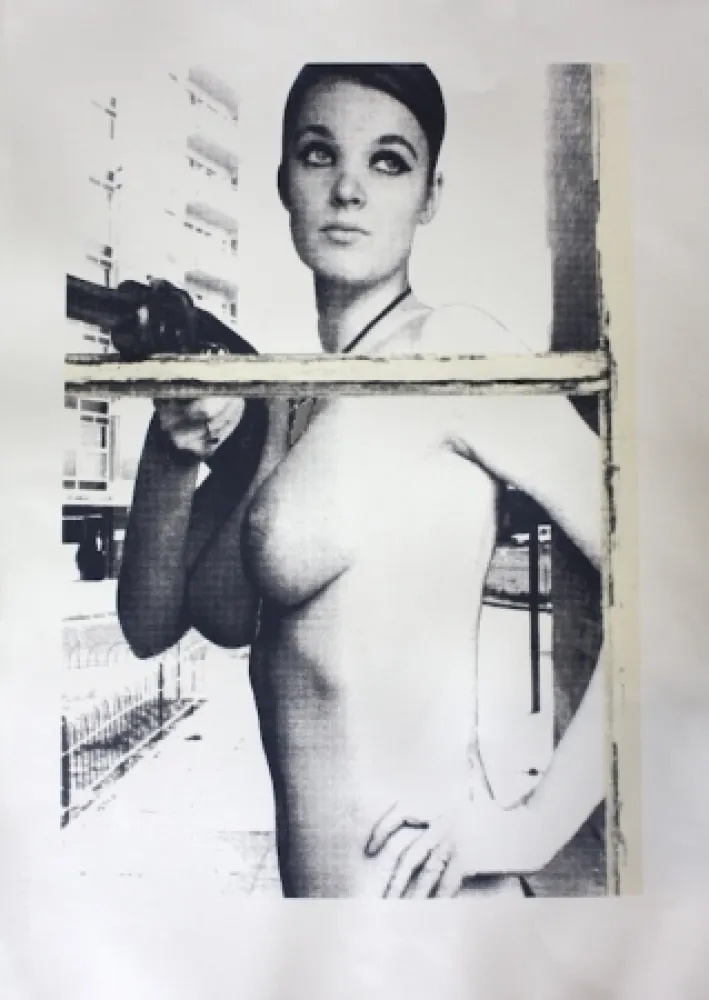 Serigrafía Hardacre - You Can't Get a Man with a Gun