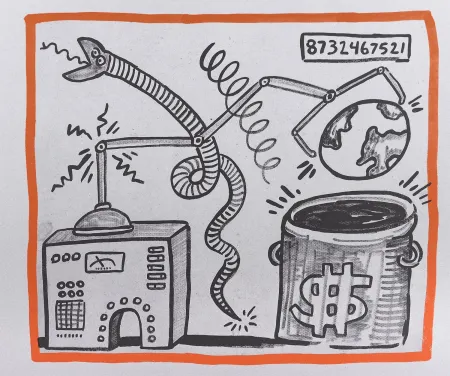 Litografía Haring - Against all Odds, 1990