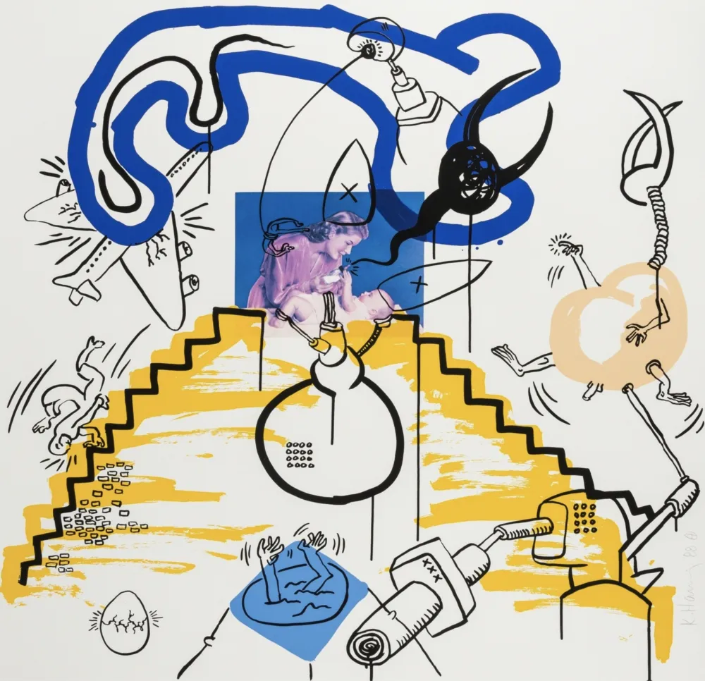 Serigrafía Haring - Apocalypse 3