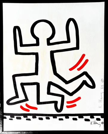 Litografía Haring - Bayer Suite 6