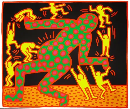 Serigrafía Haring - Fertility #3