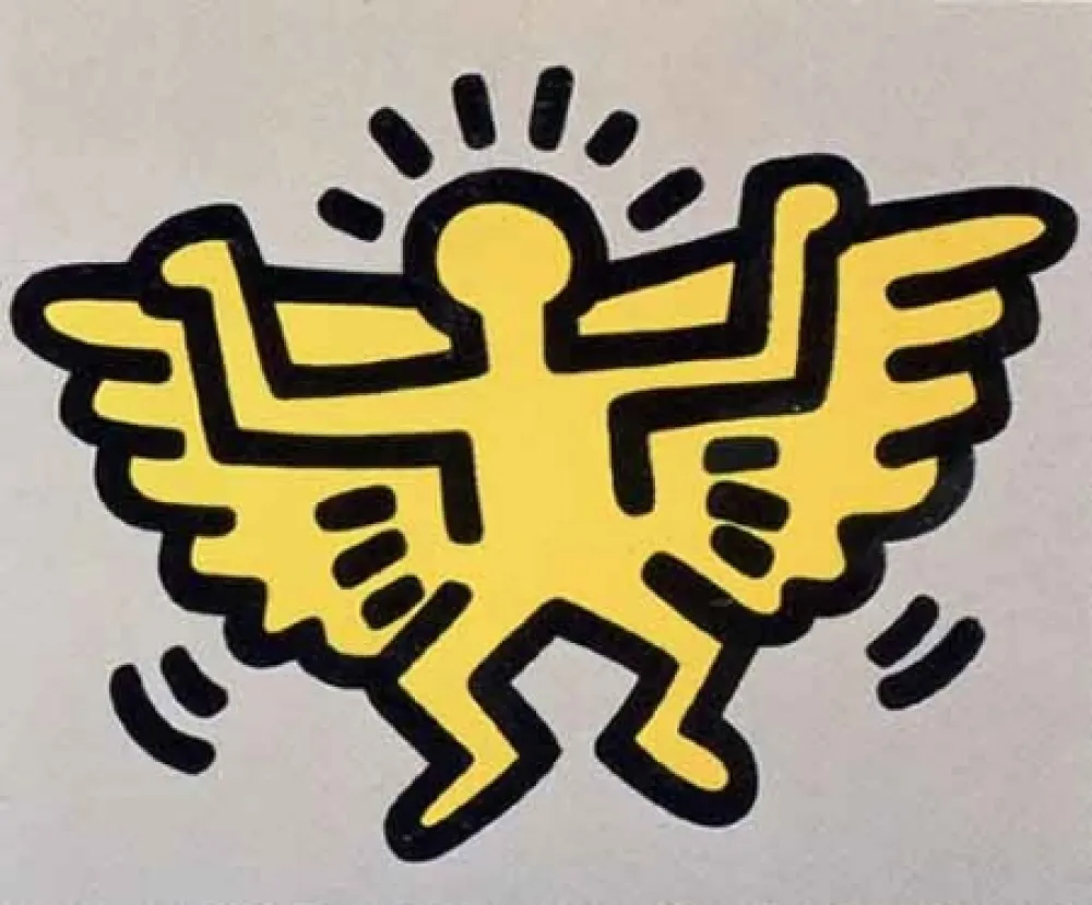 Serigrafía Haring - Icons (Angel)