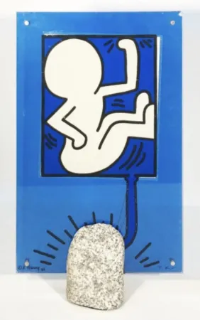 Múltiple Haring - Keith Haring Table Lamp