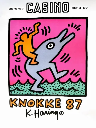 Serigrafía Haring - Knokke