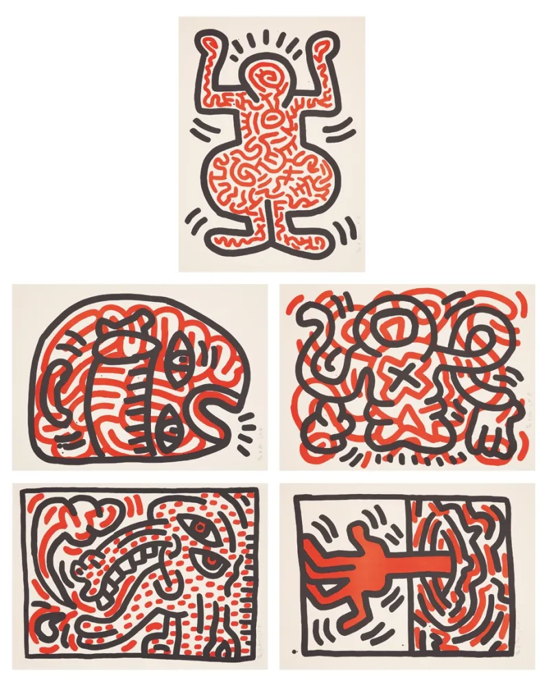 Litografía Haring - 