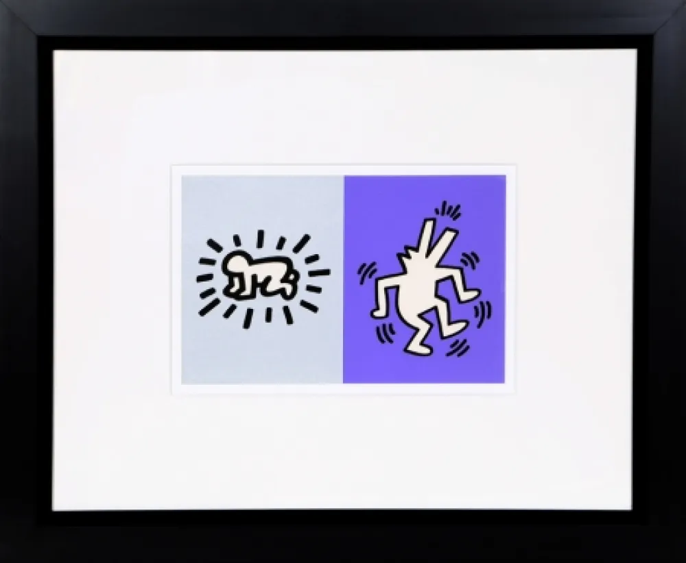 Serigrafía Haring - Memorial Tribute Invitation
