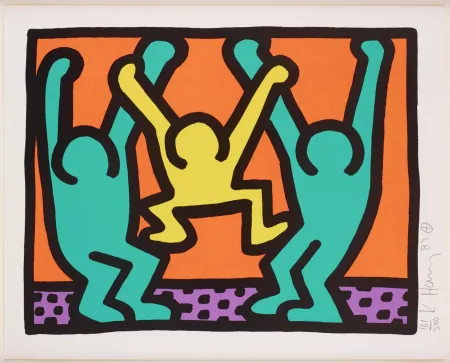 Serigrafía Haring - Pop Shop I (B)