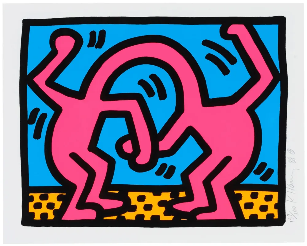 Serigrafía Haring - Pop Shop II (D)