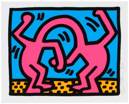 Serigrafía Haring - Pop Shop II (D)