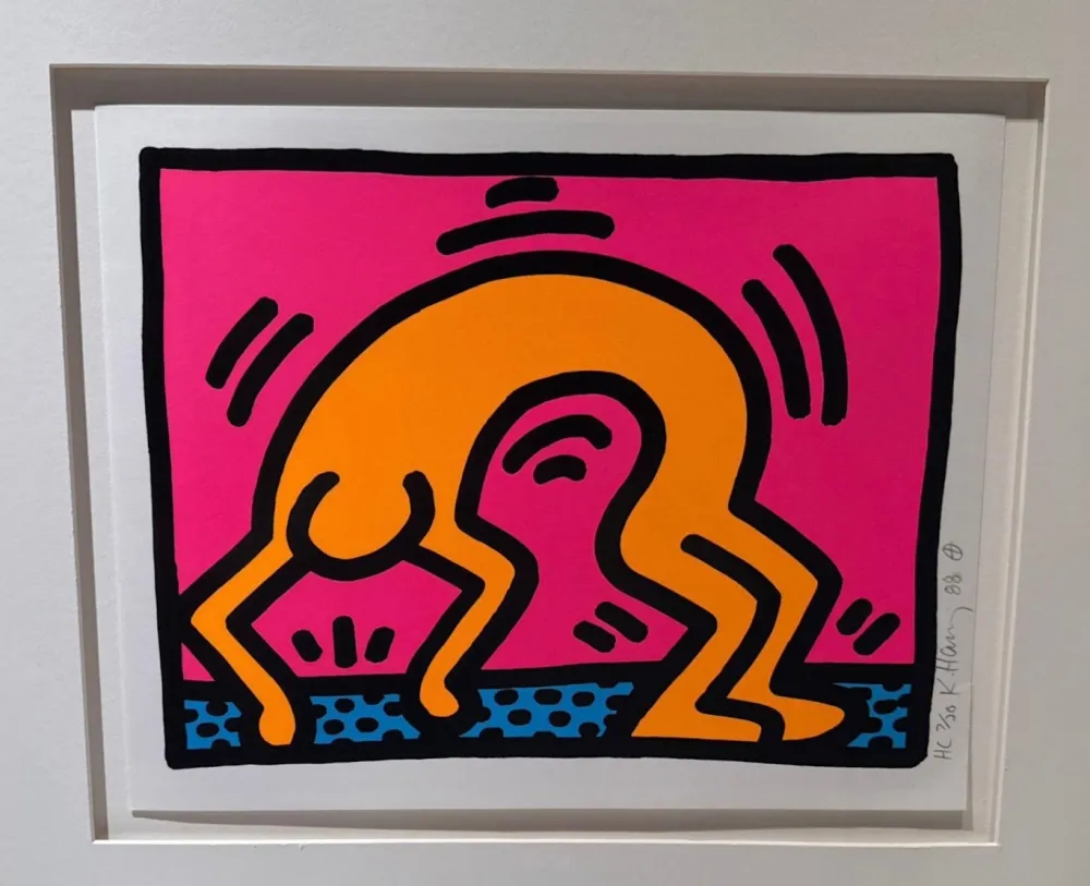 Serigrafía Haring - Pop Shop II (Plate 2)