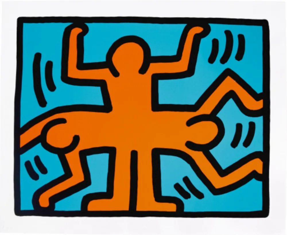 Serigrafía Haring - Pop Shop VI