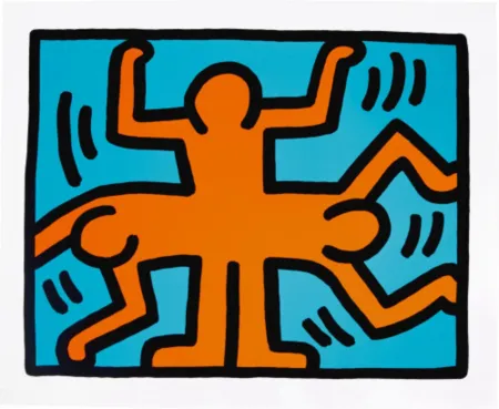 Serigrafía Haring - Pop Shop VI