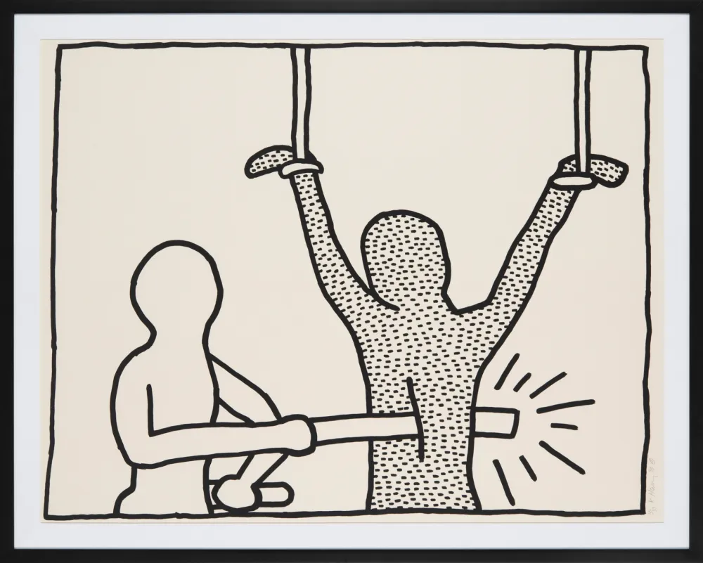 Serigrafía Haring - The Blueprint drawings