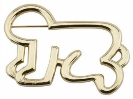Múltiple Haring - Untitled - Baby Pin (18kt Gold)