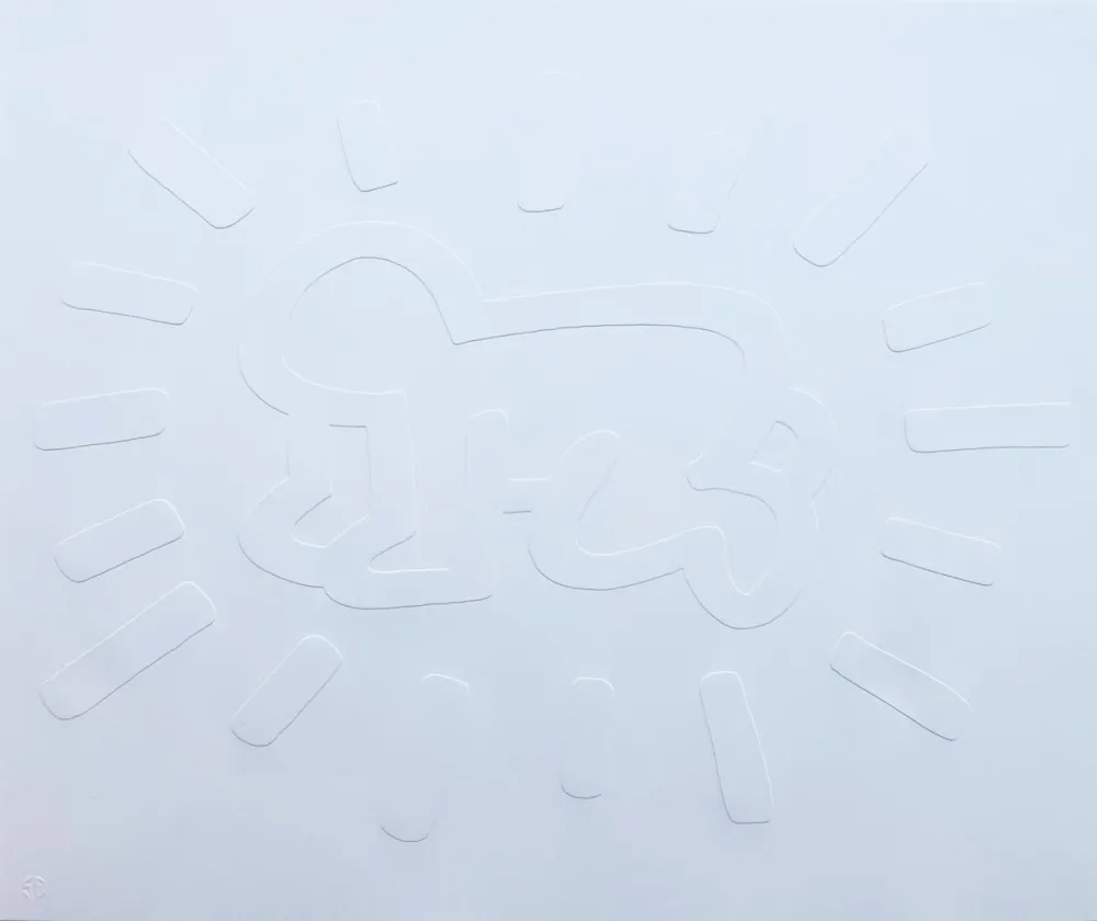 Sin Técnico Haring - White Icons (A) - Radiant Baby