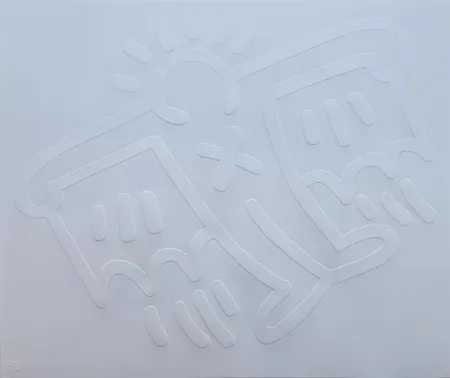 Sin Técnico Haring - White Icons (D) - X-Man