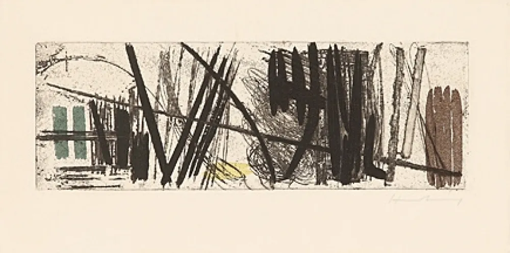 Aguafuerte Y Aguatinta Hartung - 3