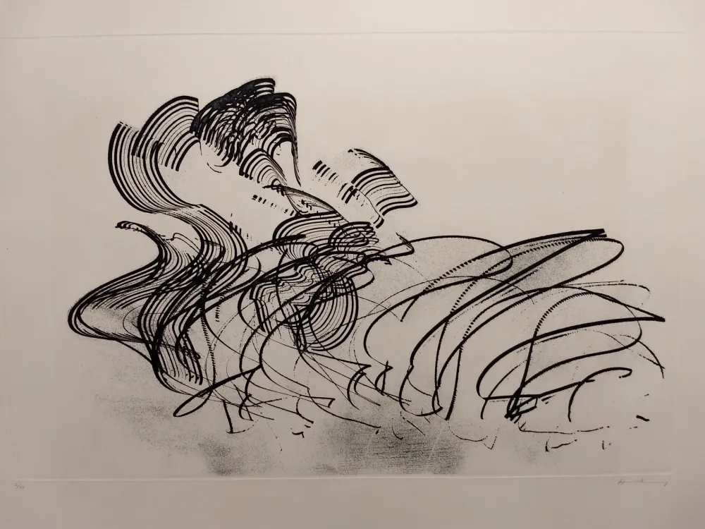 Aguafuerte Hartung - Aguafuertes