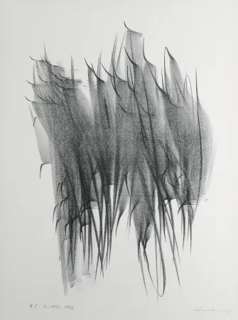Litografía Hartung - Composition 