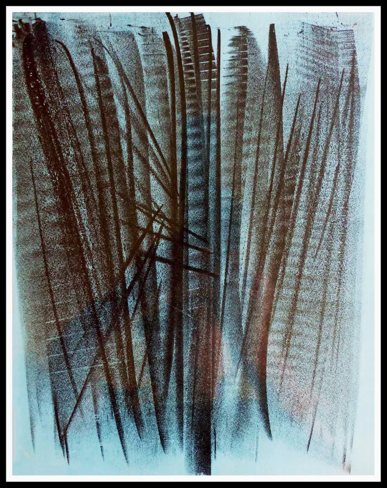 Litografía Hartung - COMPOSITION ABSTRAITE