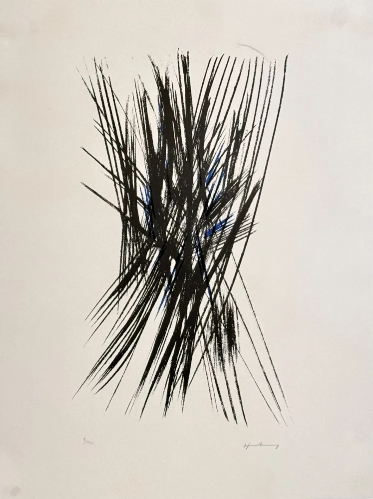 Litografía Hartung - Composition L24, 1957
