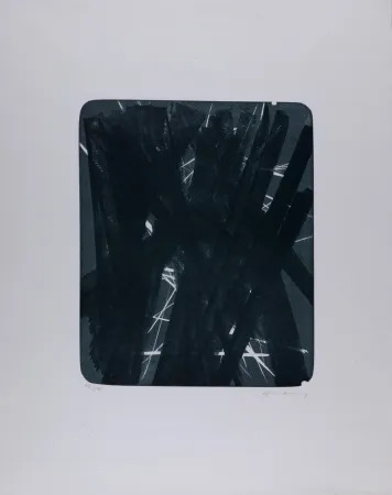 Litografía Hartung - Composition L34 - Hand-signed