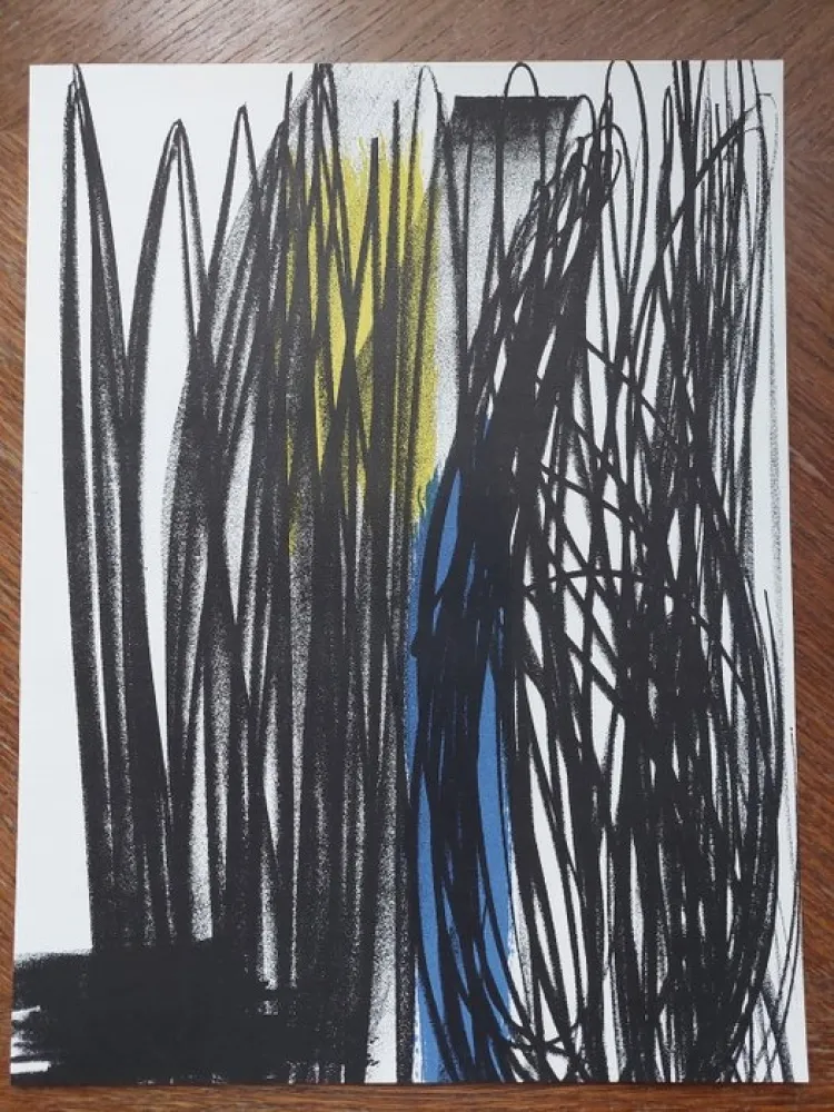 Litografía Hartung - Composition pour XXe siècle