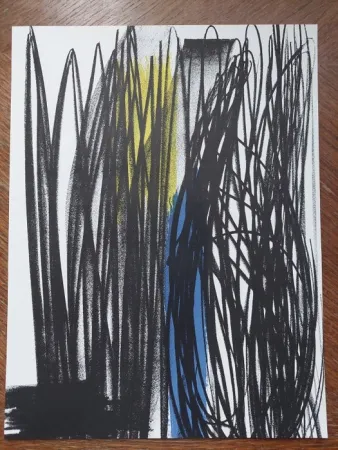 Litografía Hartung - Composition pour XXe siècle