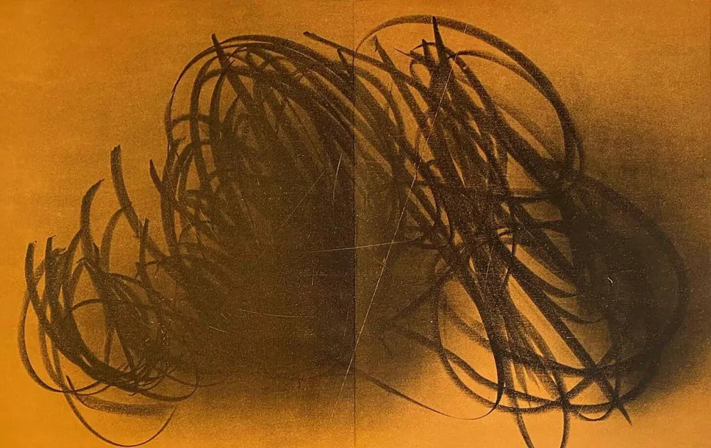 Litografía Hartung - Farandole