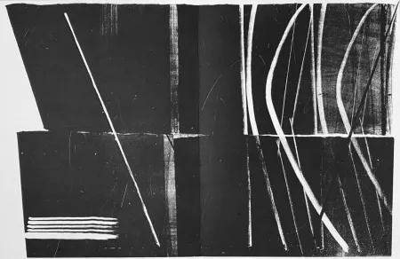 Litografía Hartung - Farandole