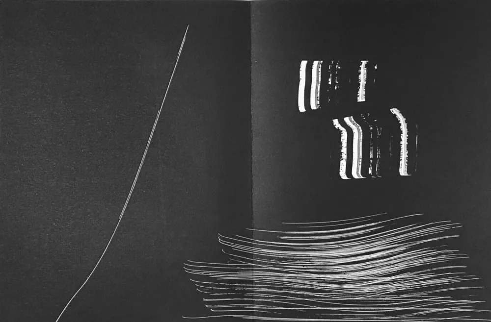 Litografía Hartung - Farandole