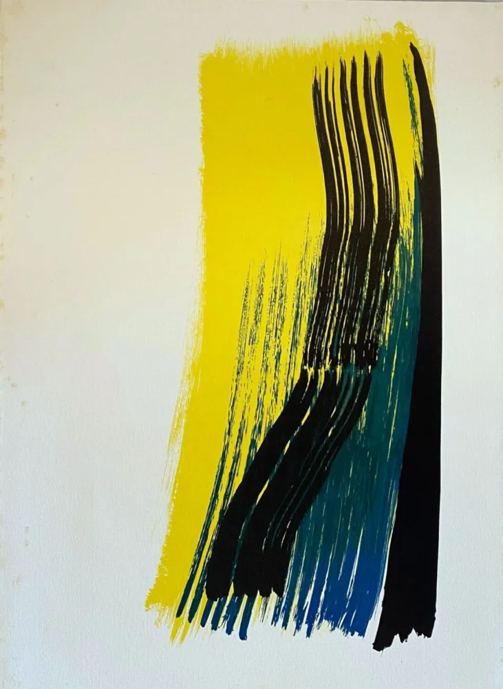 Litografía Hartung - Farandole