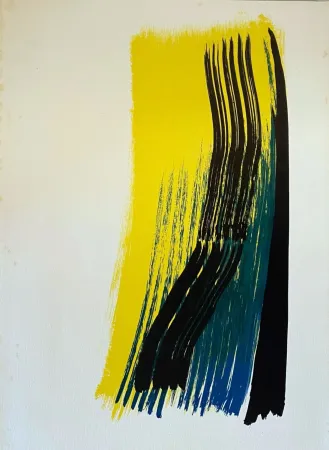 Litografía Hartung - Farandole