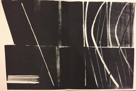 Litografía Hartung - Farandole 12