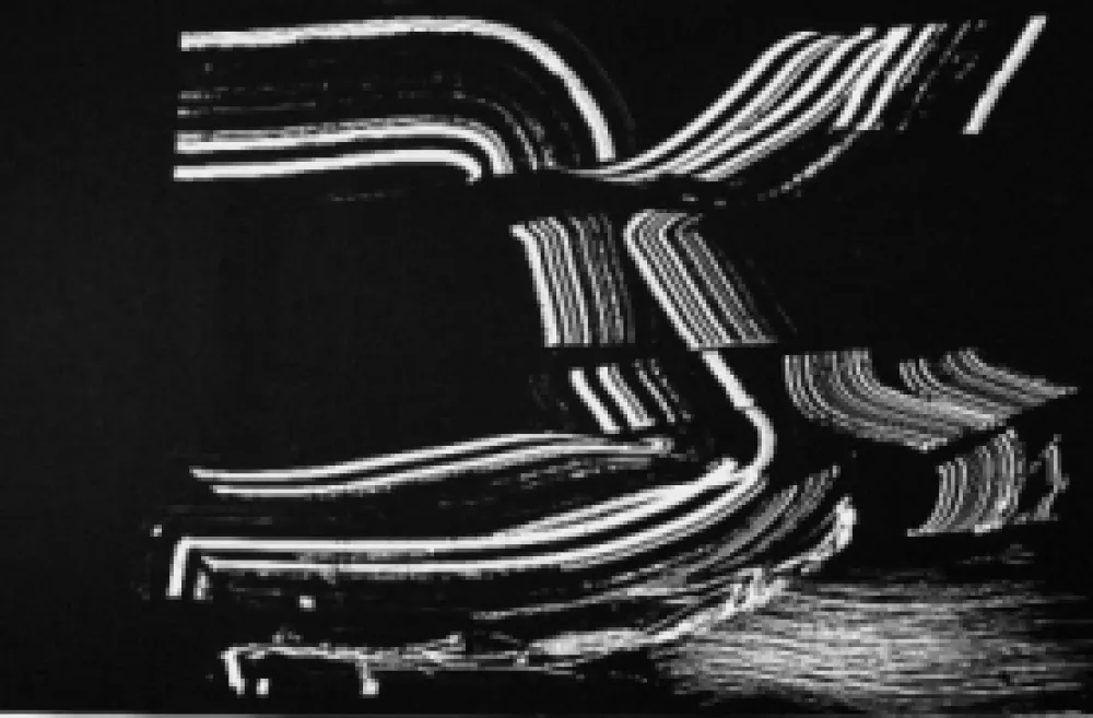 Litografía Hartung - Farandole 12