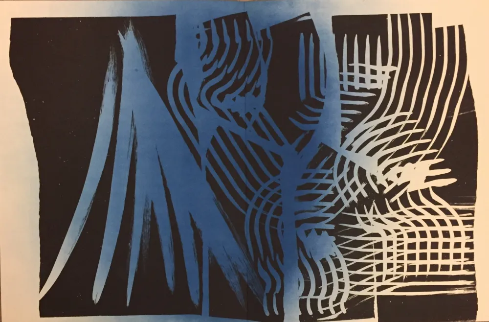 Litografía Hartung - Farandole 15