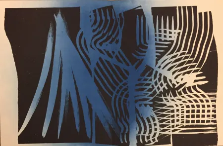 Litografía Hartung - Farandole 15