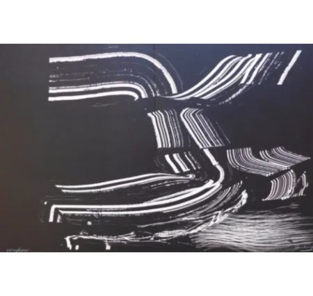 Litografía Hartung - Farandole 4