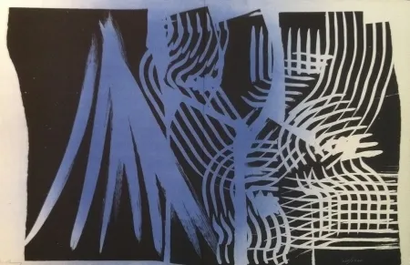 Litografía Hartung - Farandole