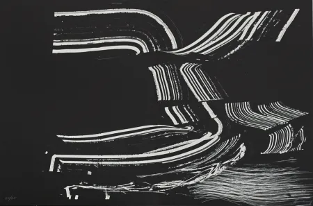 Litografía Hartung - Farandole