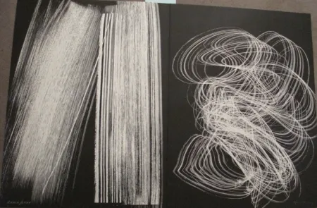 Litografía Hartung - Farandole 6