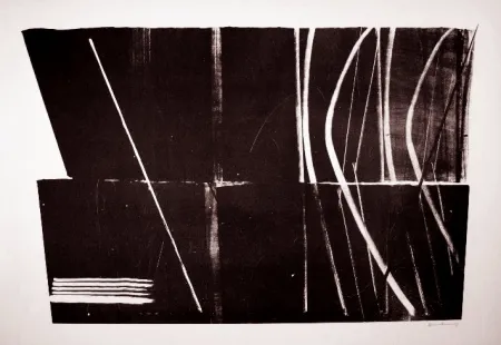 Litografía Hartung - Farandole 7