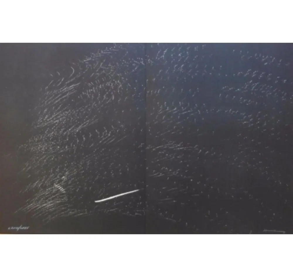 Litografía Hartung - Farandole B