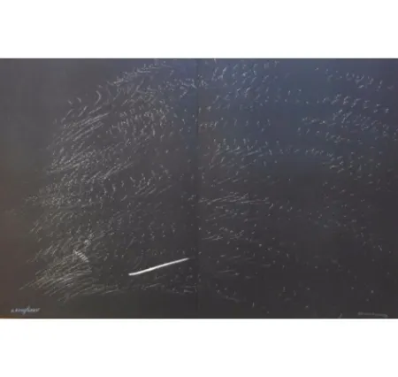 Litografía Hartung - Farandole B