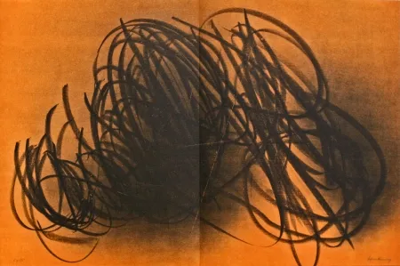 Litografía Hartung - Farandole IX