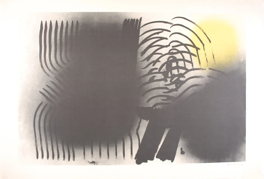 Litografía Hartung - FARANDOLE : L 1970-2