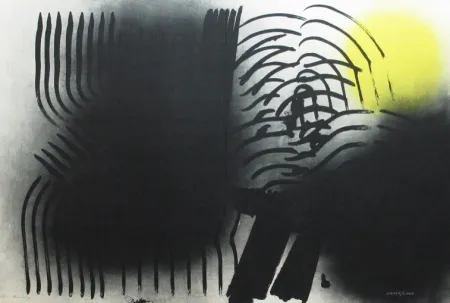 Litografía Hartung - Farandole n°6