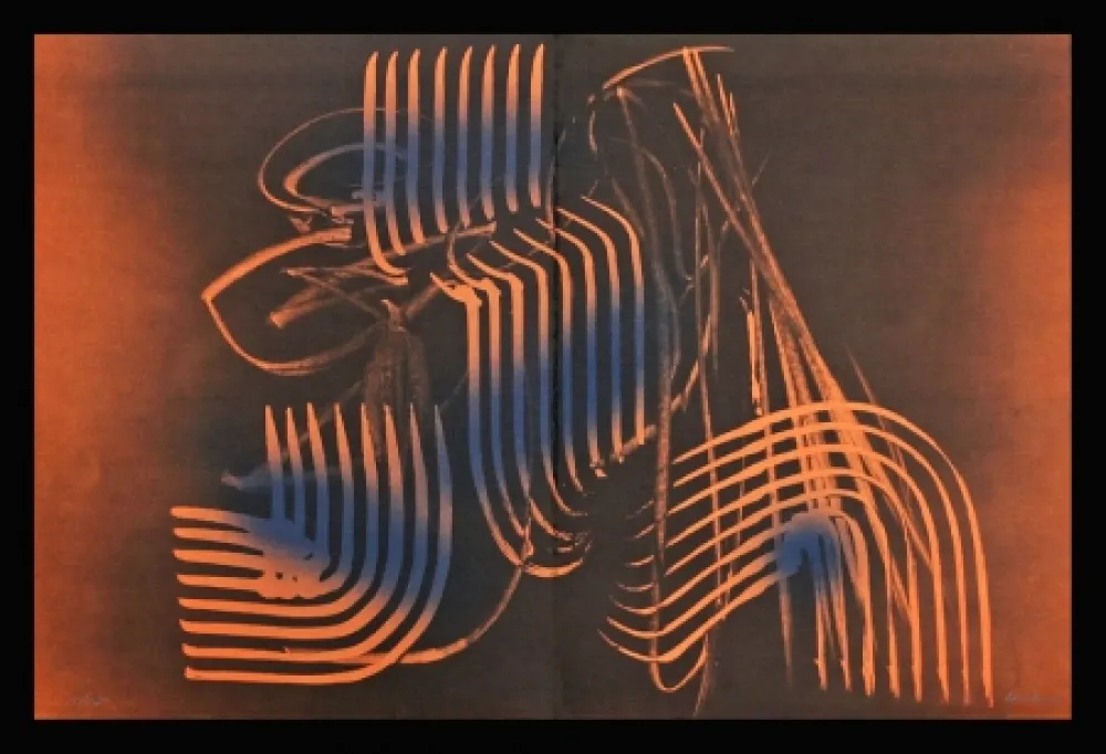 Litografía Hartung - Farandole VI